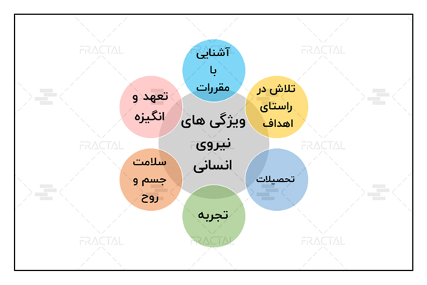 ویژگی‌های نیروی انسانی و کارکنان - گروه ساختمانی فرکتال