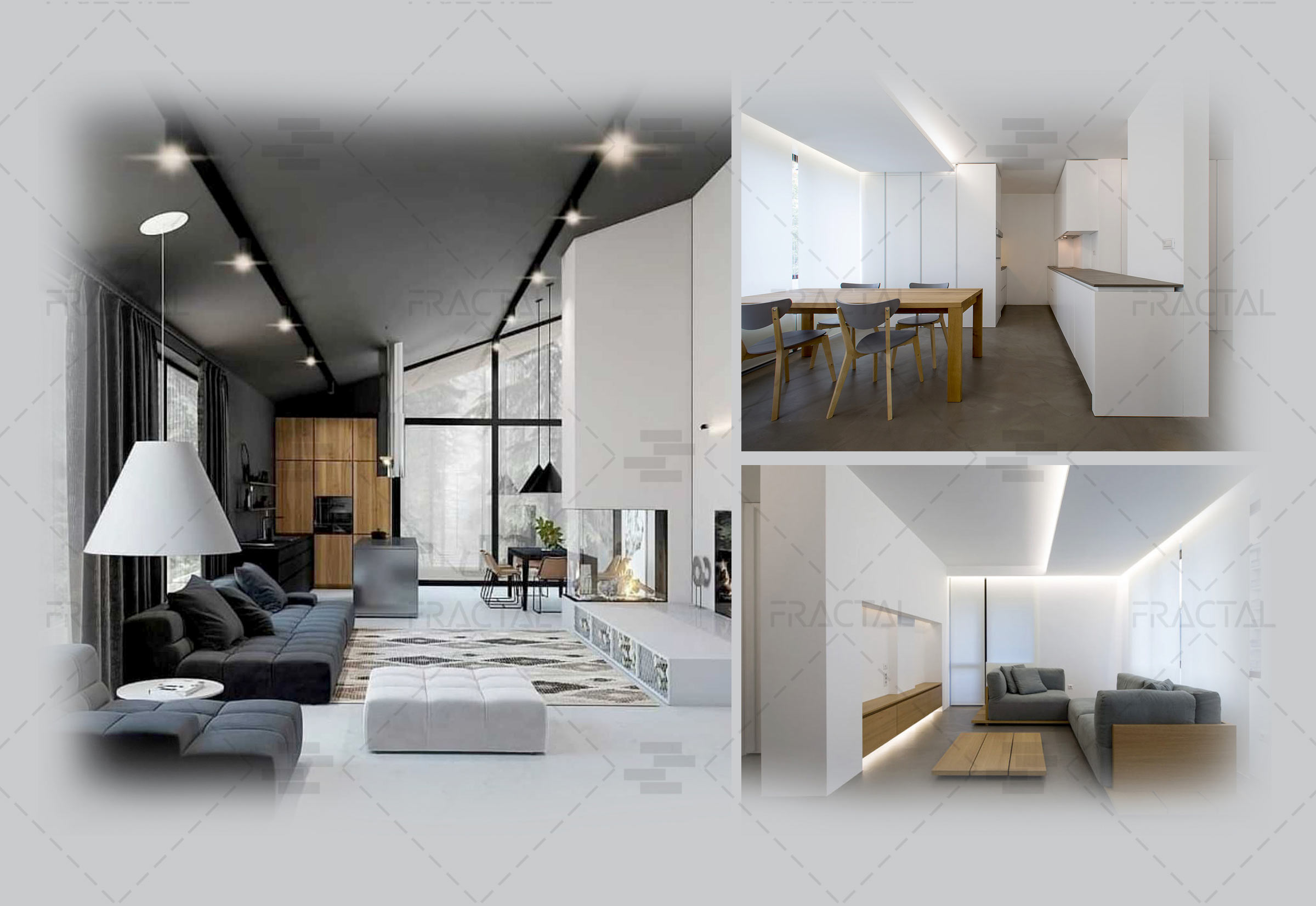 طراحی داخلی (Interior Design) - گروه ساختمانی فرکتال