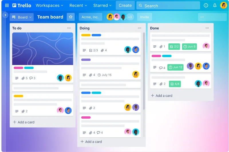 Trello یک اپلیکیشن مناسب برای مدیریت پروژه های ساختمانی