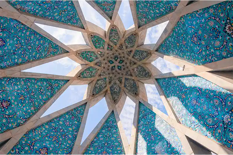 کاربرد رنگ‌ها در معماری سنتی ایران